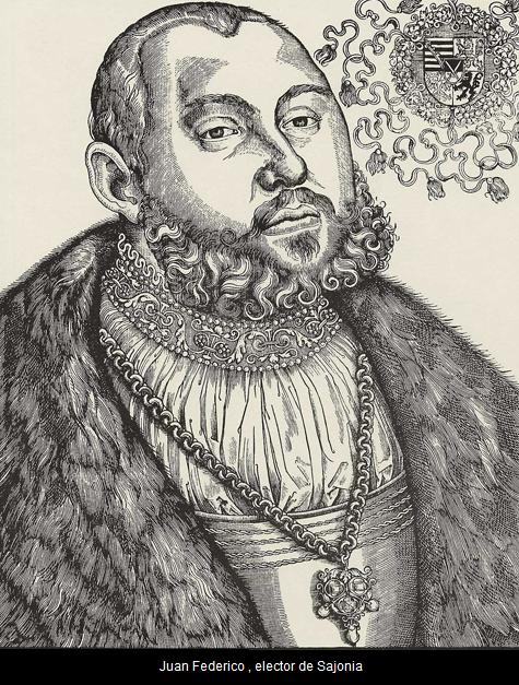 JUANFEDERICO ELECTOR DE SAJONIA